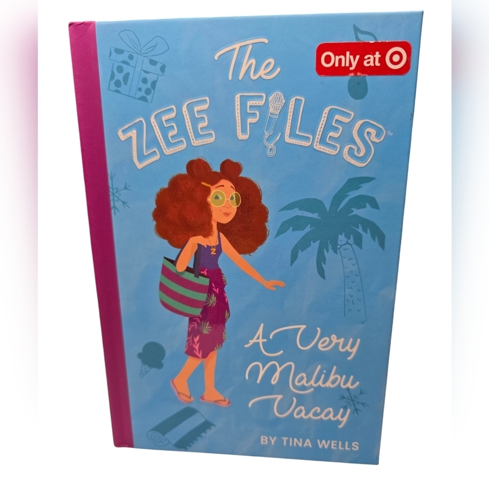 Target The Zee Files A Very Malibu Vacay By Tina Wells Hardcover Book